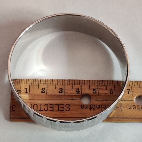 Vintage Money Wide Bangle bracelet - Picture 6 of 16